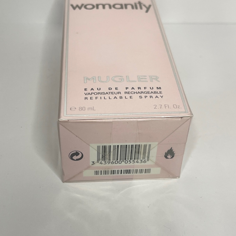Mugler Womanity Eau de Parfum 80ml 2.7oz Refillable Spray New Sealed - Picture 5 of 5